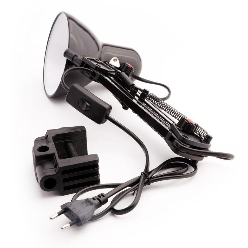 картинка Светильник настольный UF-312P С02 230В 60Вт струбцина черн. Ultraflash 12895