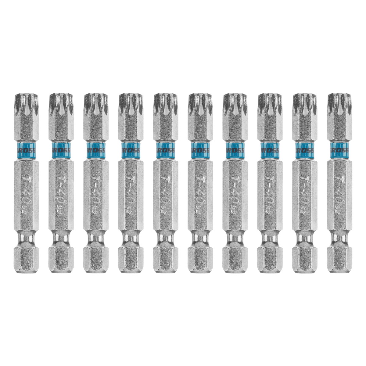 Бита Torx 40 х 50, сталь S2, 10 шт. Gross