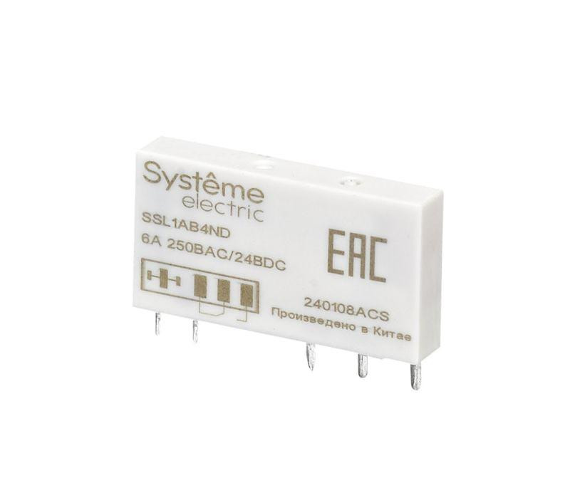 Реле интерфейсное 1CO 6А 60В DC SE SSL1AB4ND