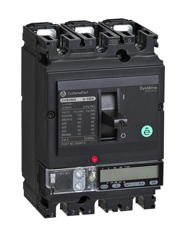 Выключатель автоматический SPC250 50кА S5.2E 3P3D 250А SE SPC250N25052E3DFC