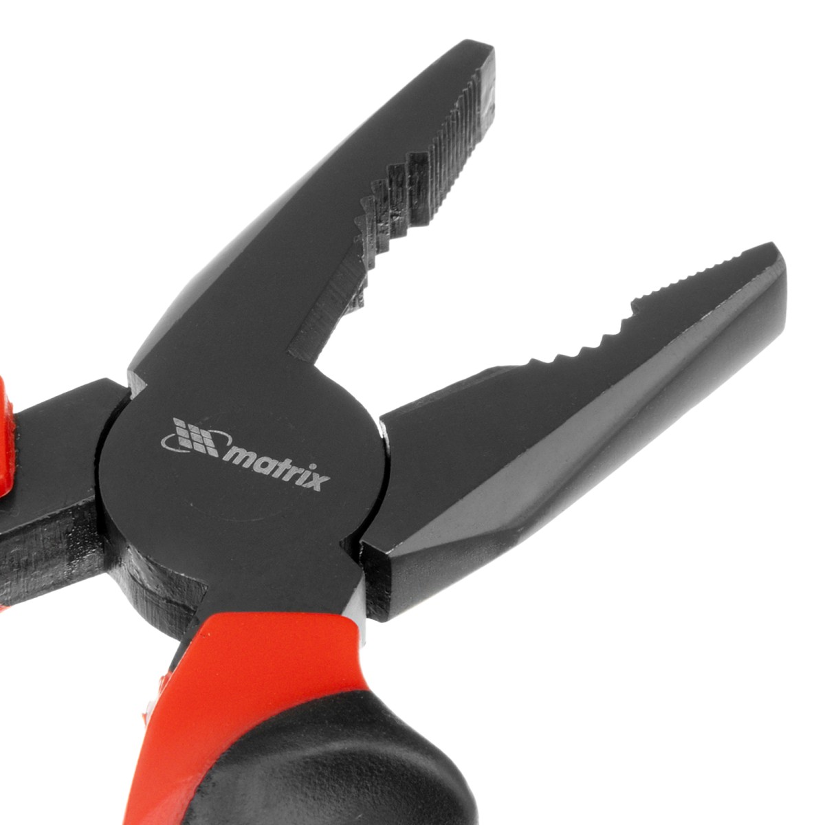 картинка Плоскогубцы комбинированные Black Nickel, 160 мм, двухкомпонентные рукоятки Matrix