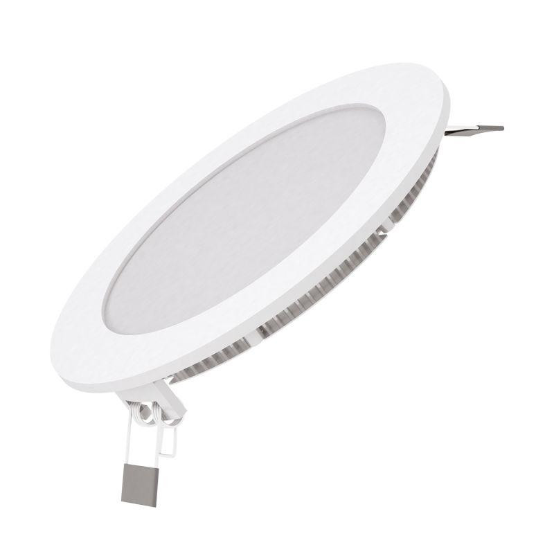 Светильник светодиодный Slim 9Вт 6500К IP20 750лм 220-240В ДВО круг бел. GAUSS 939111309