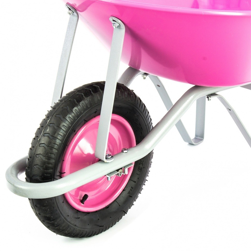 картинка Тачка садовая, грузоподъемность 160 кг, объем 78 л Pink Line Palisad
