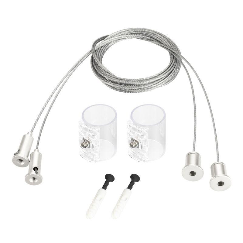 Подвес MOONLIGHT-HR-LIFT-SIDE-VR-D25 White IP20 металл (комплект) Arlight 048372