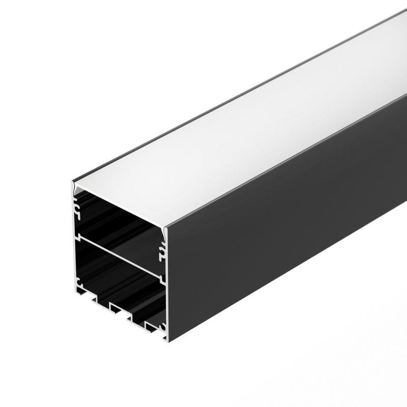 Профиль LINE-M-5050-2500 BLACK L2500 алюм. Arlight 057532