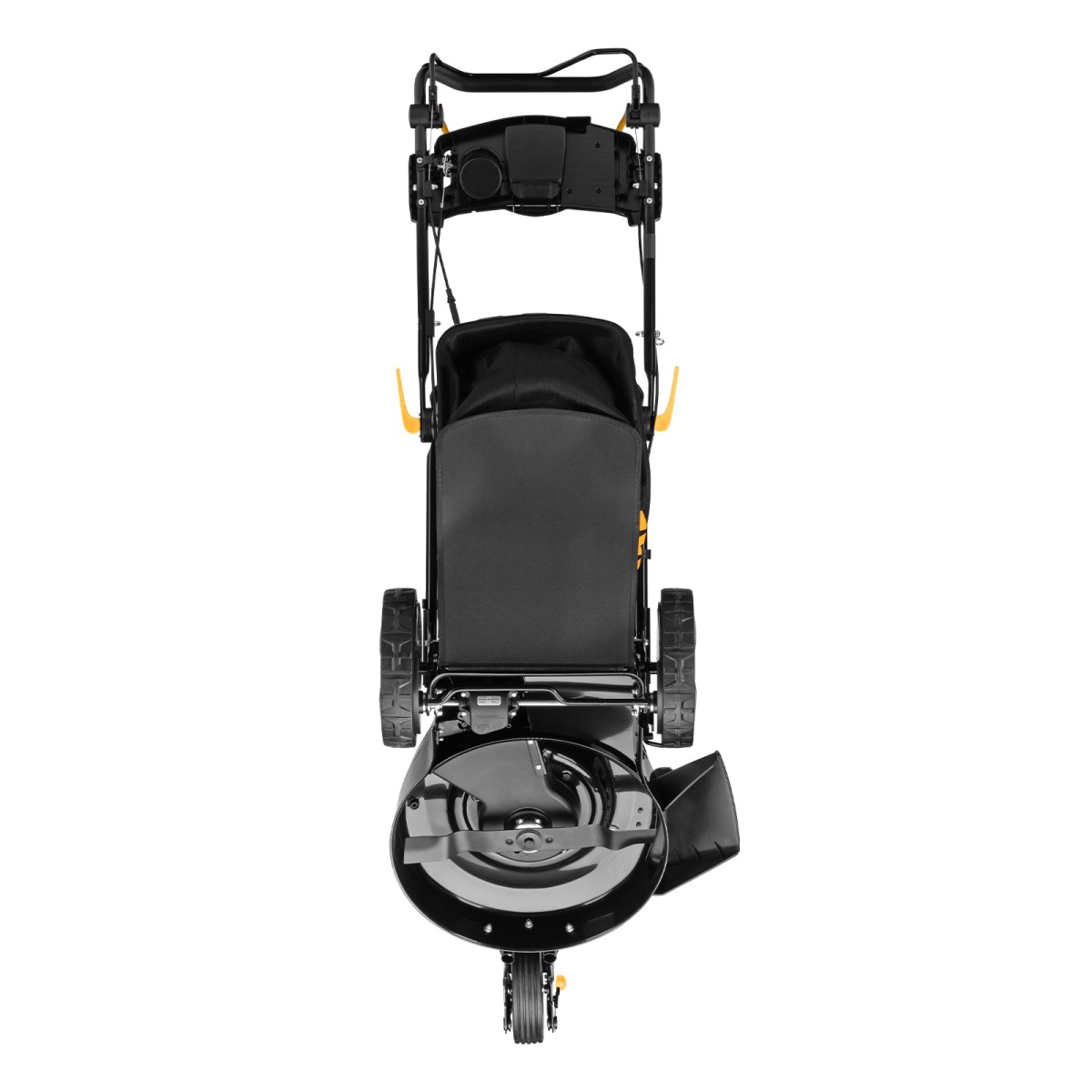 картинка Бензиновая газонокосилка GLT-460SP-T, Trike 149 см3, 46 см, привод, панель, 60л Denzel