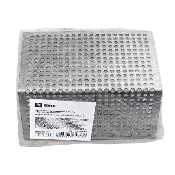 картинка Держатель для 2-м розетки Nova PROxima EKF nv-h-socket
