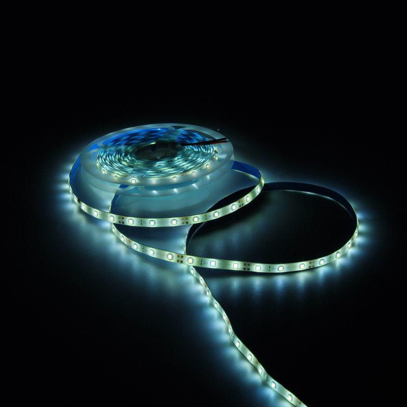 картинка Лента светодиодная Elementary 2835/60-SMD 4.8Вт/м 6500К холод. бел. IP66 150лм/м 12В 8мм (уп.5м) GAUSS 356000305