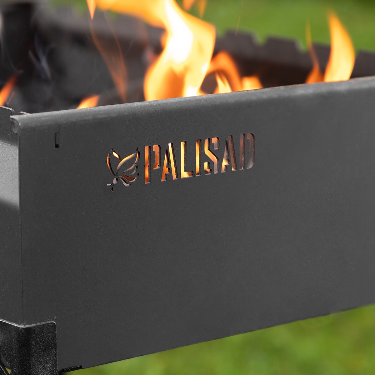 картинка Мангал сварной, 605 х 375 х 138/640 мм, сталь 2 мм, Camping Palisad