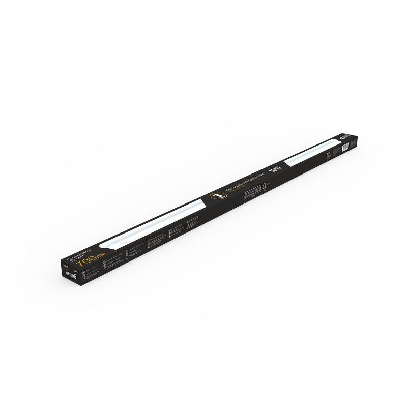 картинка Светильник светодиодный Black 10Вт 3000К IP20 700лм 170-264В 561х22х38мм ДВО линейный накладной бел. GAUSS 130511110