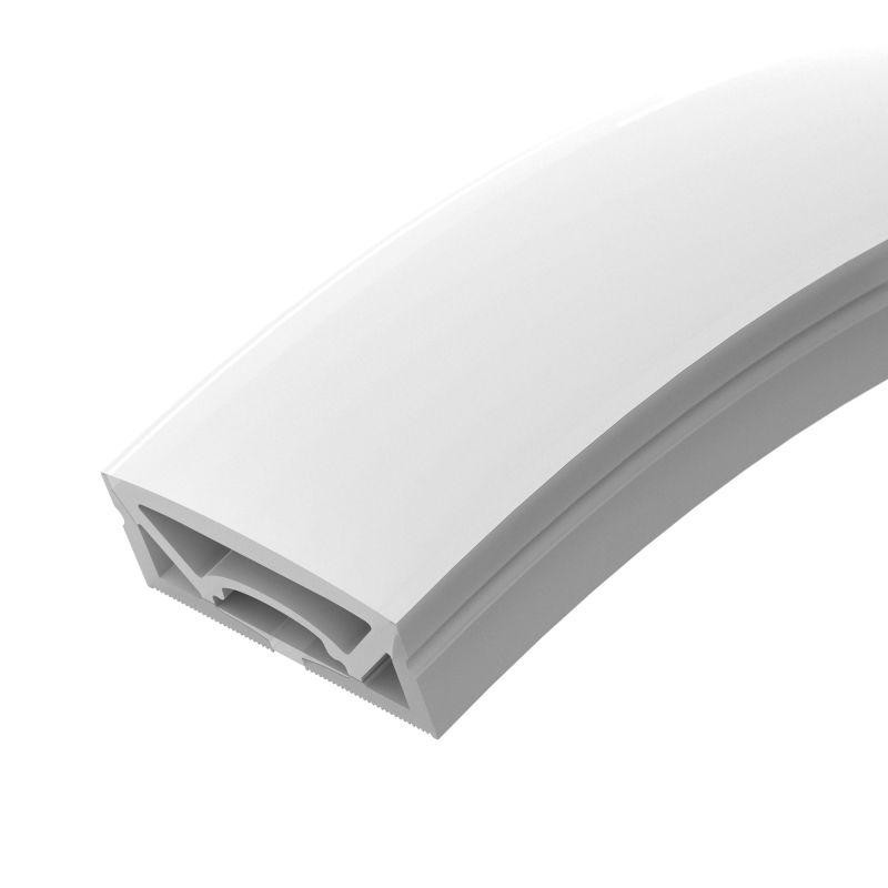 Профиль WPH-FLEX-5025-TOP-S23-10m WHITE L10000 силикон. (уп.10м) Arlight 050136