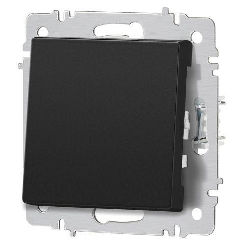 картинка Переключатель перекрестный 1-кл. СП Accent 6-108-05 10А IP20 250В антрацит Intro Б0063588