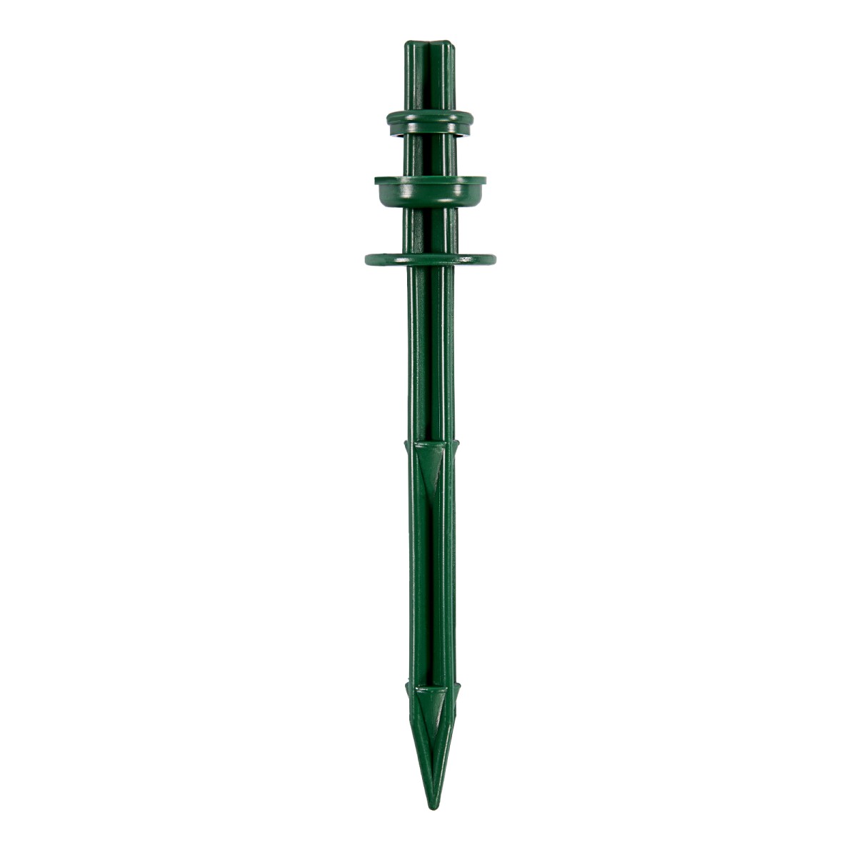 картинка Колышек 20 см, с кольцом для крепления пленки, 10 шт в упаковке, зеленый Palisad