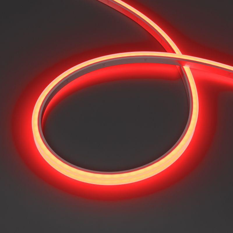 Лента светодиодная WAVE-TOP-PU-H120-10x10mm 24В RGB 10Вт/м IP68 wire x1 вывод боков. герметичная (уп.1м) Arlight 052641