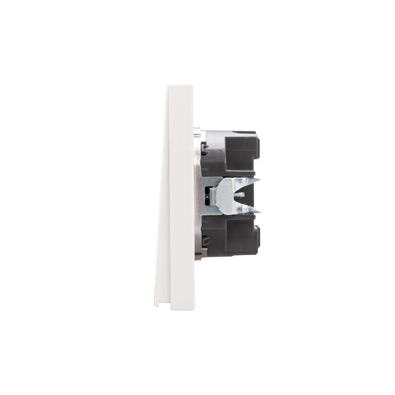Выключатель 1-кл. СП STRONG MIELE 10А с подсветкой жемчуг Kranz KR-78-0713-4