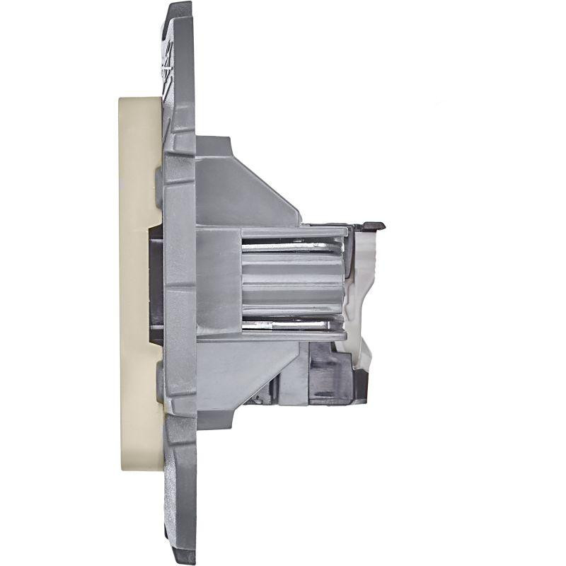 картинка Розетка компьютерная Inspiria RJ45 кат.5E UTP сл. кость Leg 673826