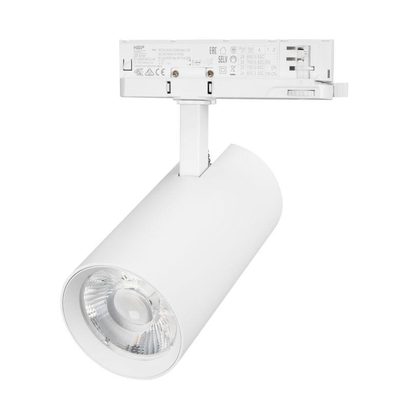 Светильник светодиодный LGD-GERA-4TR-R90-40W Day4000 WH 36deg 230В IP20 40Вт 4000К метал. Arlight 055141
