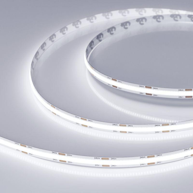 Лента светодиодная COB-X544-8mm 24V White 6000К 11.5Вт/м IP20 (уп.5м) Arlight 031902(3)