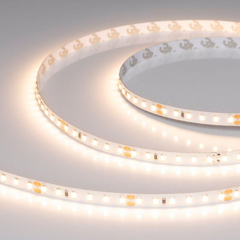 Лента светодиодная UL-A120-8mm 24В Warm 2700К 2Вт/м IP20 открытый (уп.5м) Arlight 057523