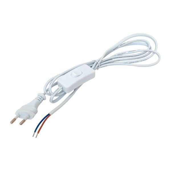 картинка Шнур для бра с выключателем 2м 2х0.5кв.мм EKF ASB-610