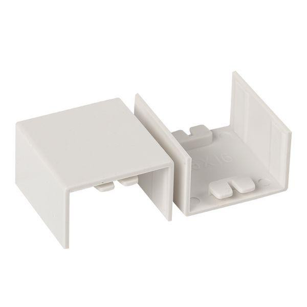 картинка Соединитель на стык 25х16 бел. Plast PROxima (уп.4шт) EKF conw-25-16x4
