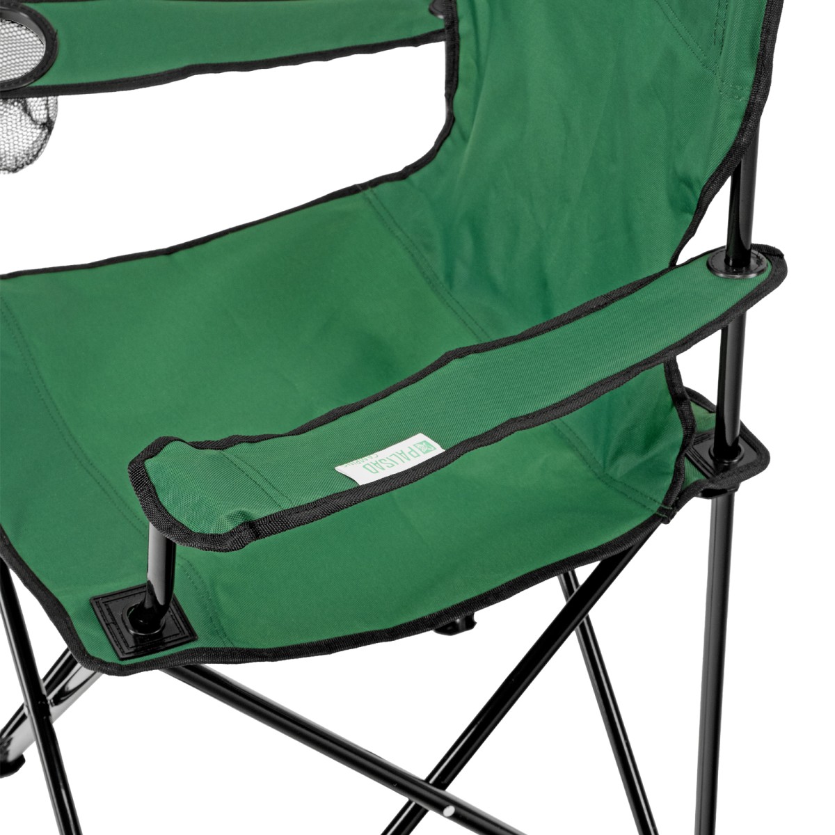 картинка Стул складной с подлокотниками и подстаканником 81 х 51 х 86 см Camping Palisad