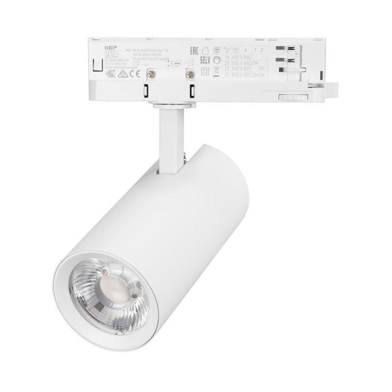 Светильник светодиодный LGD-GERA-4TR-R74-20W Day4000 WH 36deg 230В IP20 20Вт 4000К метал. Arlight 055156