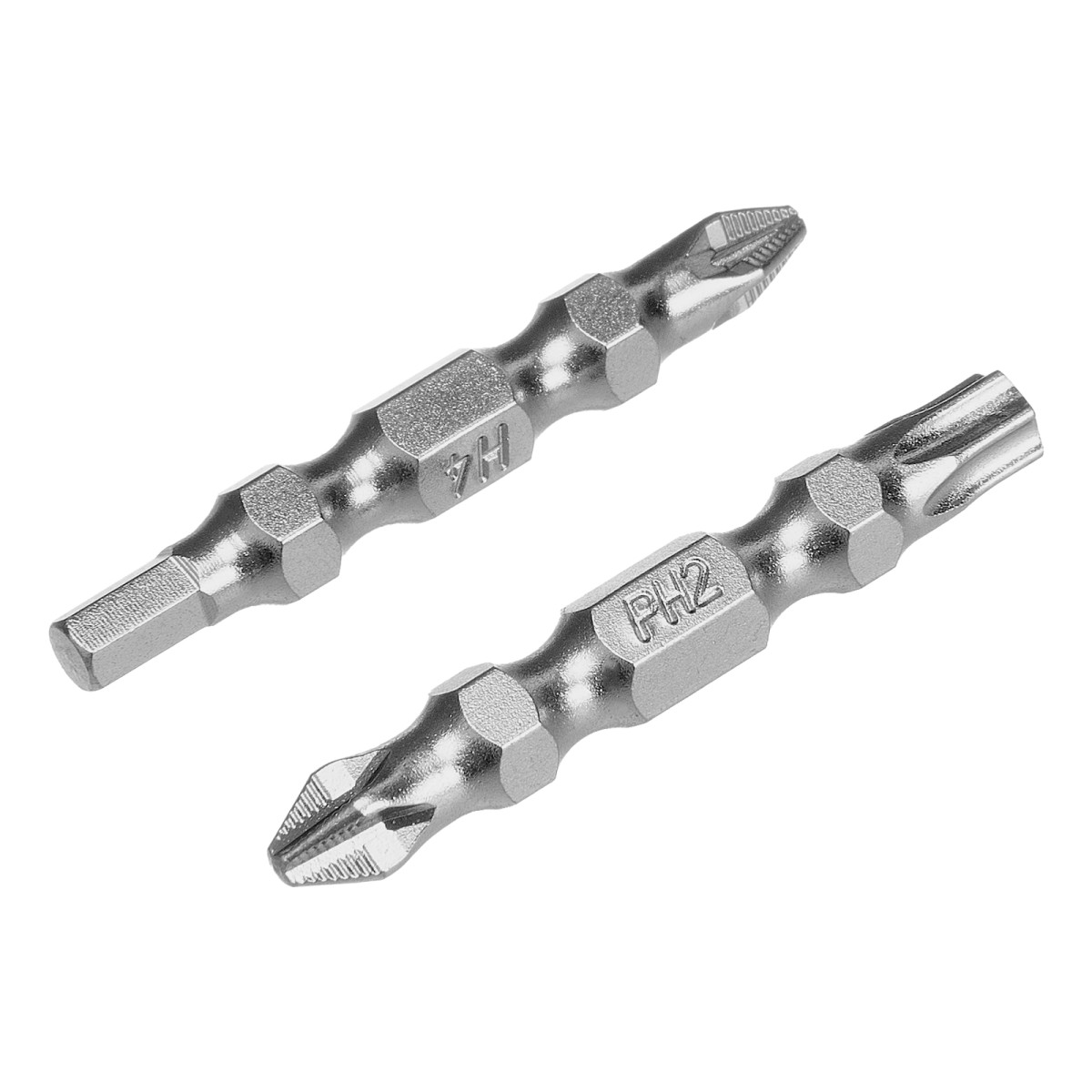 картинка Набор бит двухстор., PH2-T30х45мм, PZ2-H4х45мм, сталь S2, 2 шт. Gross