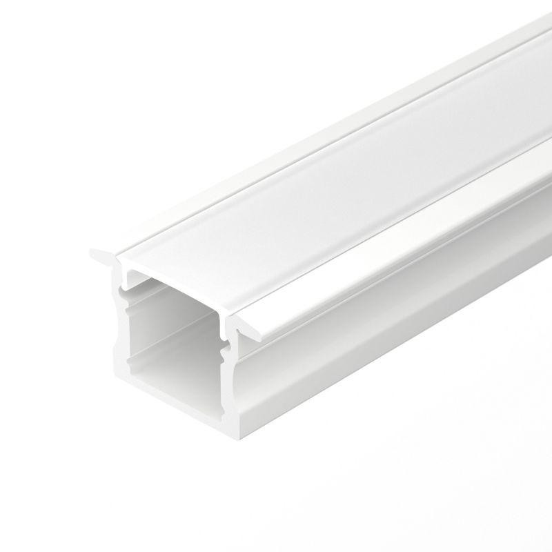 Профиль LINE-2315-F-2000 WHITE L2000 алюм. Arlight 044265(1)