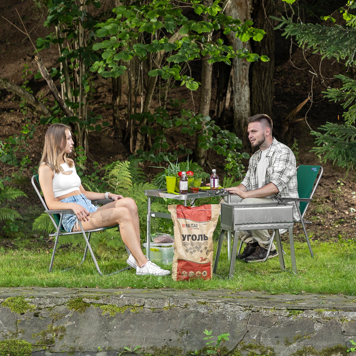 картинка Уголь березовый, 3 кг Camping Palisad