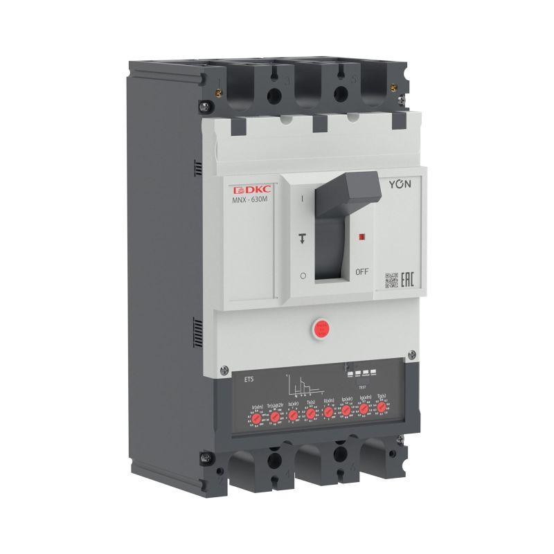 Выключатель автоматический 3P 630А 100кА pro MNX630M при AC415V расцепитель ETS YON MNX630M3PETS0630