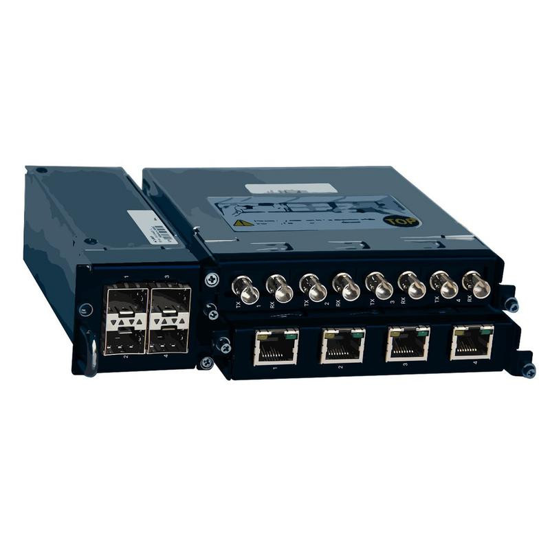 Модуль для шасси управлемого коммутатора STEZ4700-MOD1-4GSFP СТЭЗ 70010028