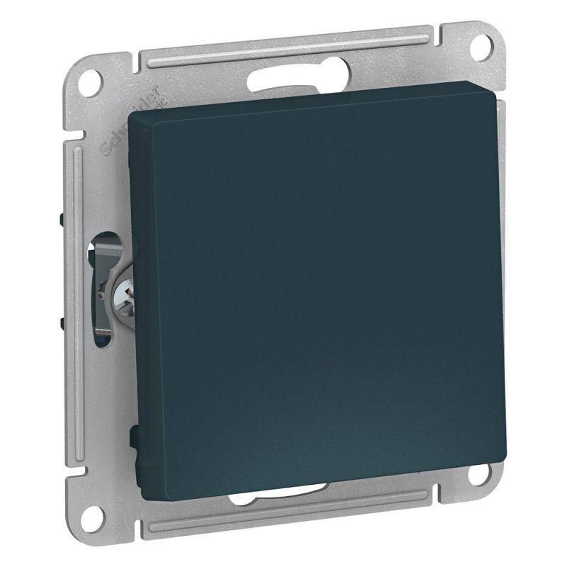 картинка Переключатель перекрестный 1-кл. СП AtlasDesign 10А IP20 (сх. 7) 10AX механизм изумруд SE ATN000871