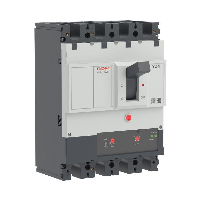 Выключатель автоматический 4P 400А 70кА pro MNX400L при AC415V расцепитель TMD YON MNX400L4PTMD0400