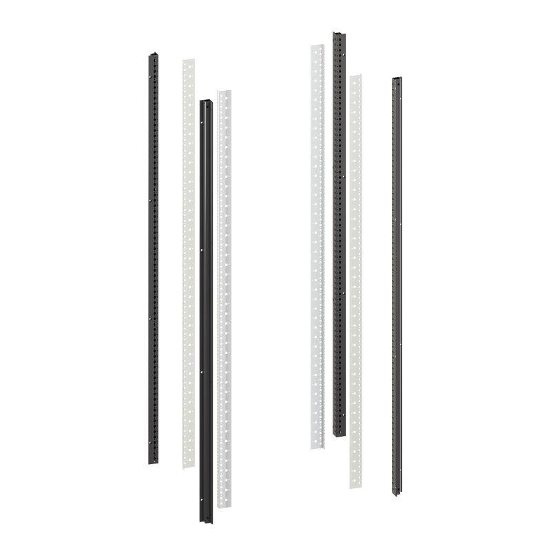 Комплект вертикальных стоек для 24U IT-CQE RAL9005 DKC RBITKMN24