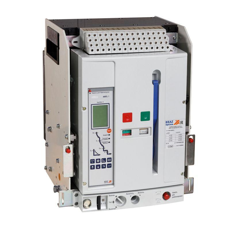 Выключатель автоматический OptiMat A-1000-S1-3P-50-D-MR5.1-B-C2200-M2-P01-S3-00 КЭАЗ 332335