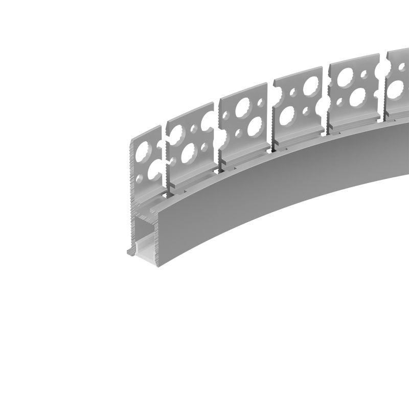 Профиль WALL-FANTOM-BENT-W10-SIDE-2000 ANOD L2000 алюм. Arlight 043694(1)