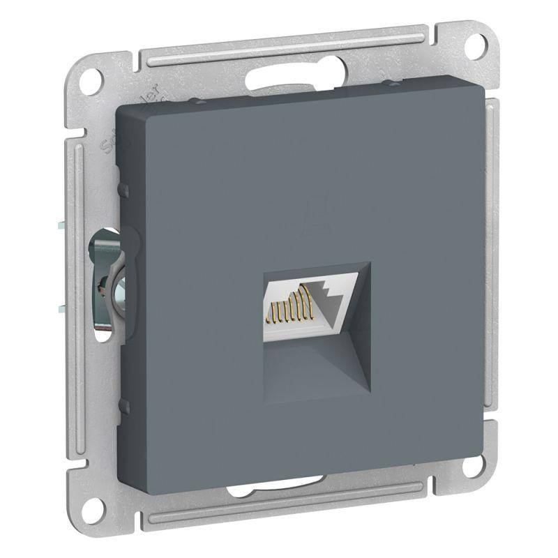 картинка Розетка компьютерная AtlasDesign RJ45 кат.5E механизм грифель SE ATN000783