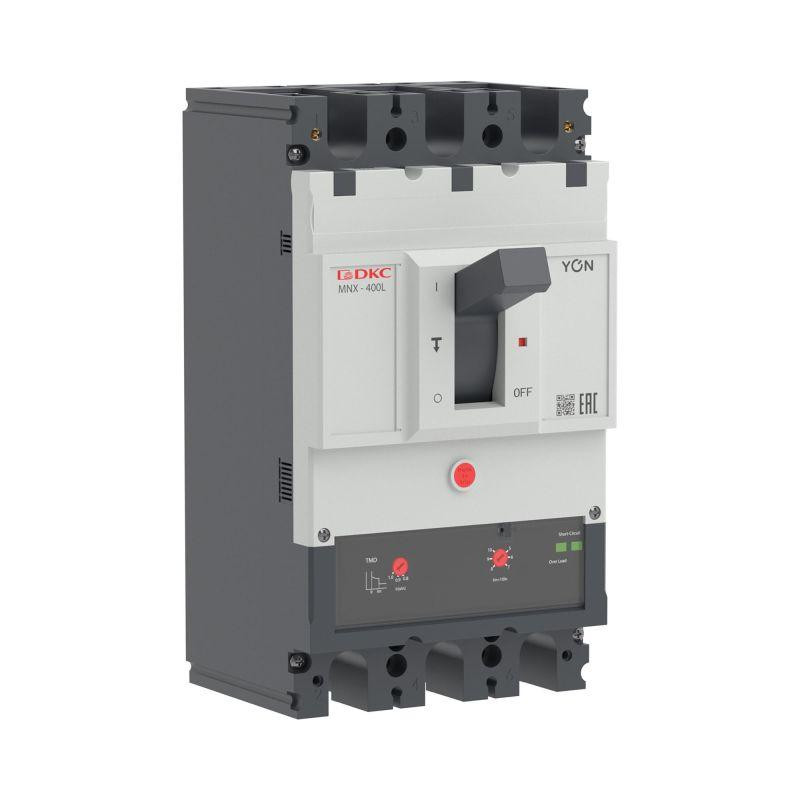 Выключатель автоматический в литом корпусе YON pro MNX400L 3P 400А 70кА при AC415V расц. TMD YON MNX400L3PTMD0400