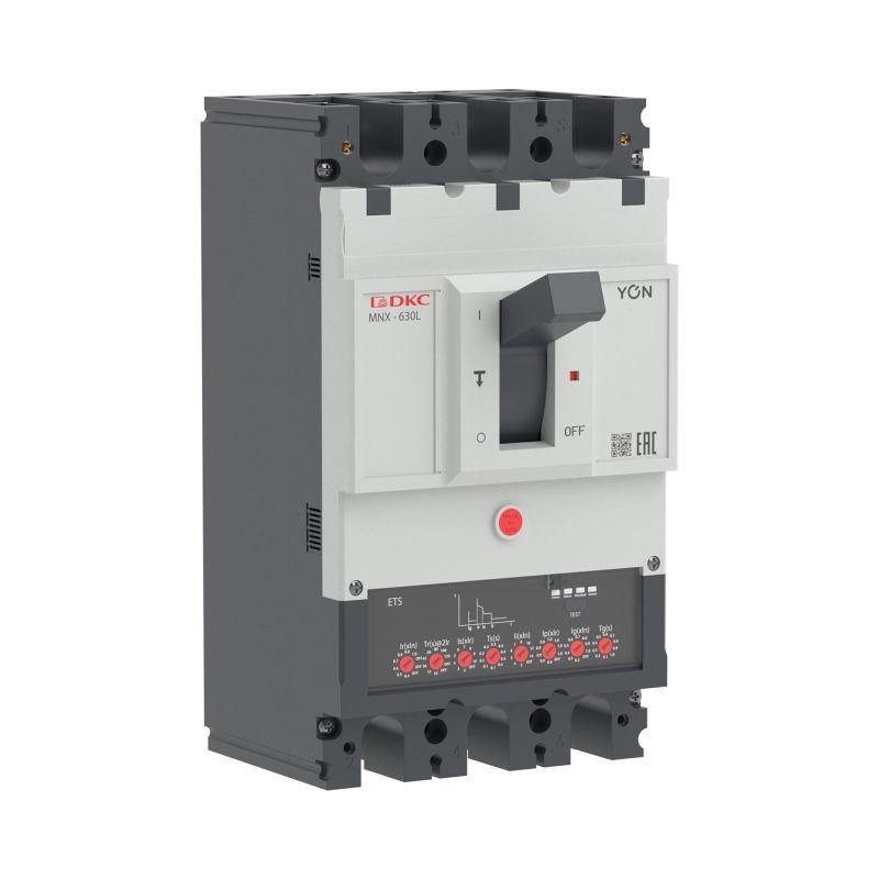 Выключатель автоматический в литом корпусе YON pro MNX630L 3P 630А 70кА при AC415V расц. ETS YON MNX630L3PETS0630
