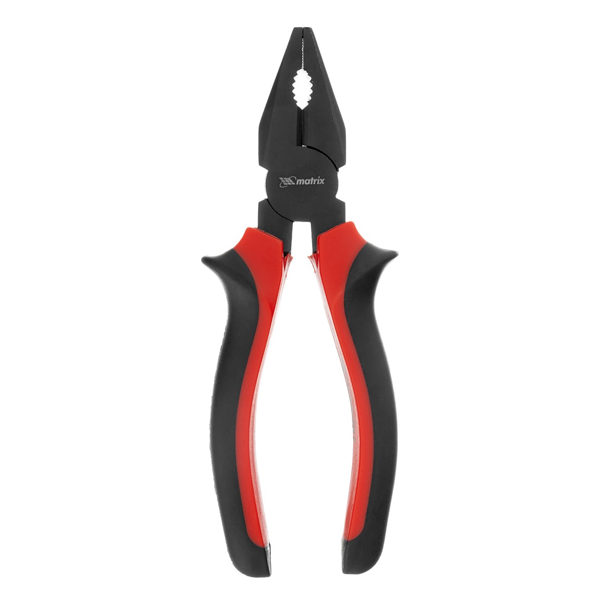картинка Плоскогубцы комбинированные Black Nickel, 160 мм, двухкомпонентные рукоятки Matrix