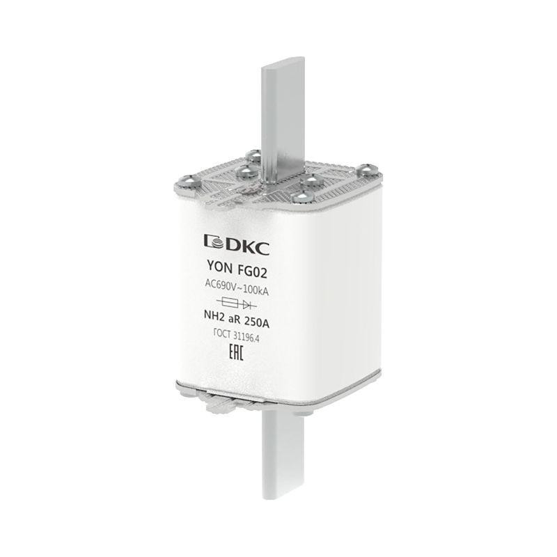 Предохранитель YON ножевого типа FG2 250А 690В хар-ка aR DKC 1FG02-0250-690V-AR