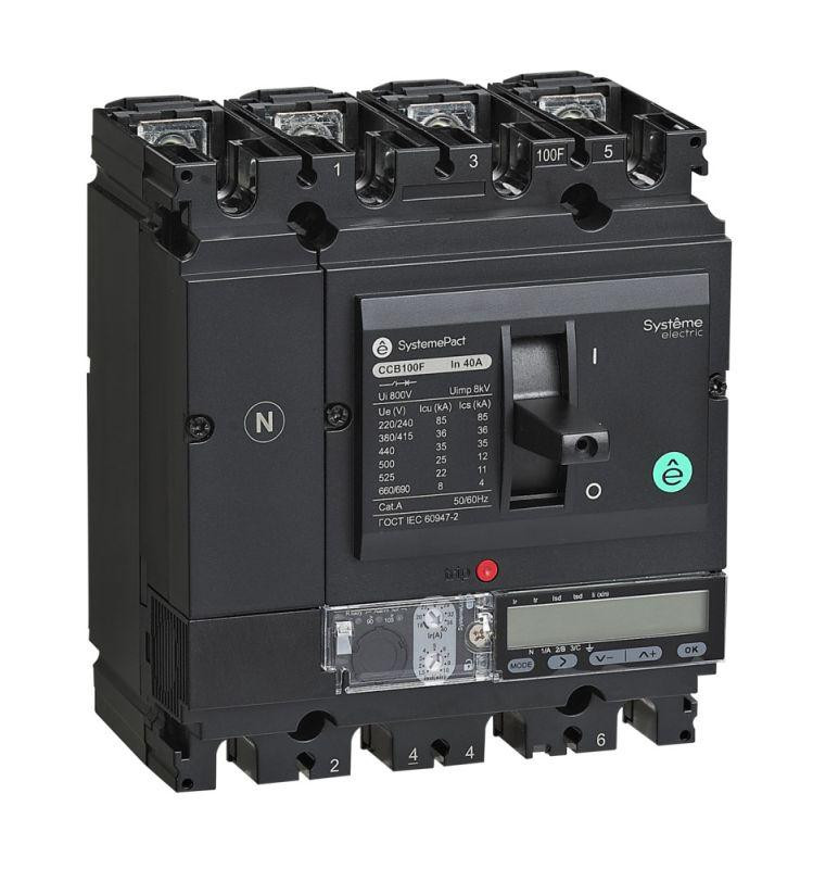 Выключатель автоматический SPC250 36кА S5.2E 4P4D 250А SE SPC250F25052E4DFC
