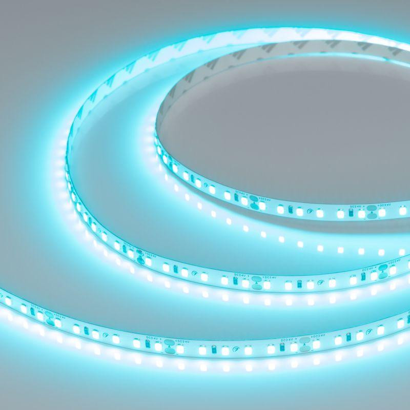 Лента светодиодная RT-A120-8mm 24V Tiffany 9.6Вт/м IP20 2835 (уп.5м) Arlight 043382