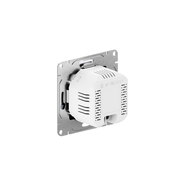 картинка Розетка СП Эпика USB-A+С механизм алюм. EKF UP1-SOA-USBA+USBC