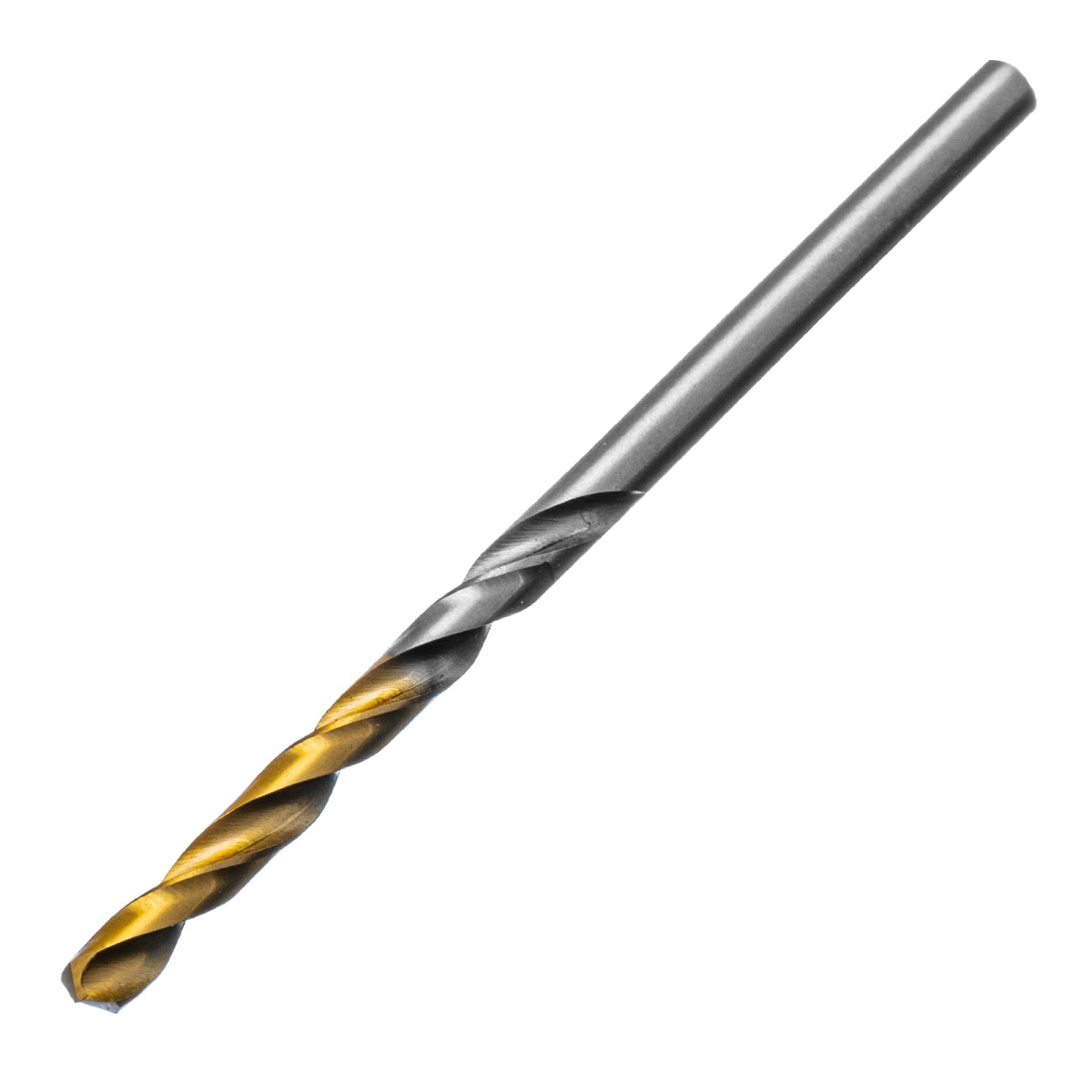 Сверло спиральное по металлу 3,5 x 70 мм, Р6М5, Golden Tip , 2шт. Denzel