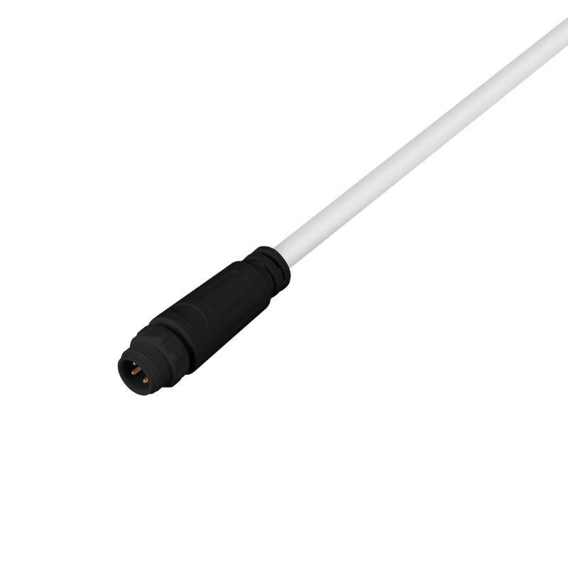 Коннектор питания MOONLIGHT-SPI/DMX-CON-POWER-MALE-BLK IP67 пластик Arlight 051529