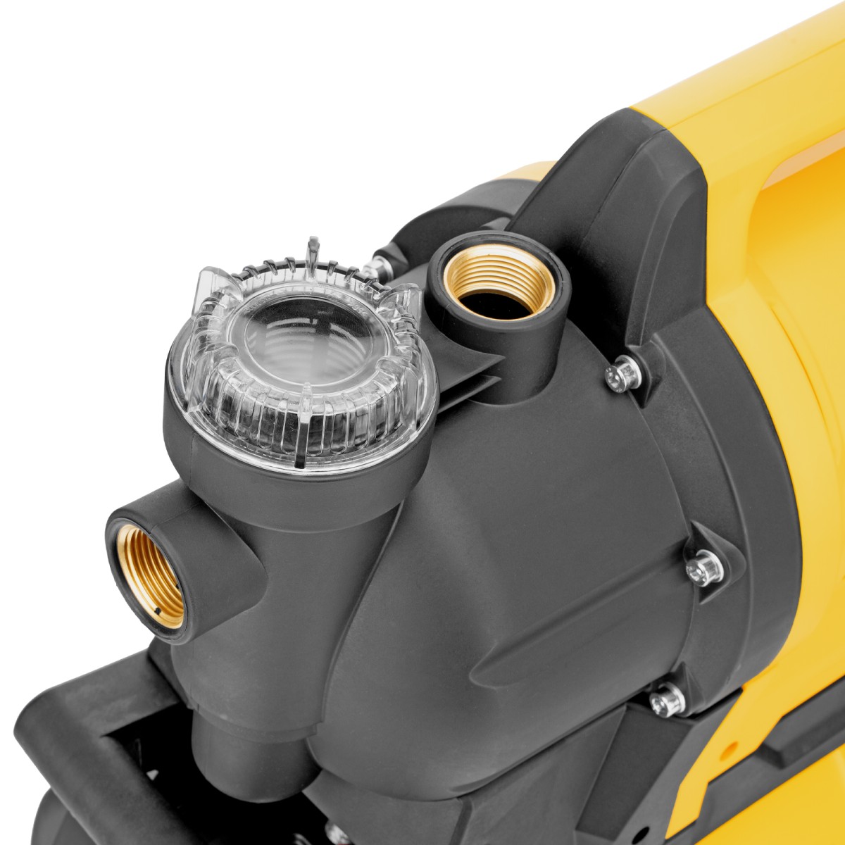 картинка Насосная станция PSХ-1300, Х-Pro, 1300 Вт, 4500 л/ч, ресивер 24 л, подъем 48 м Denzel