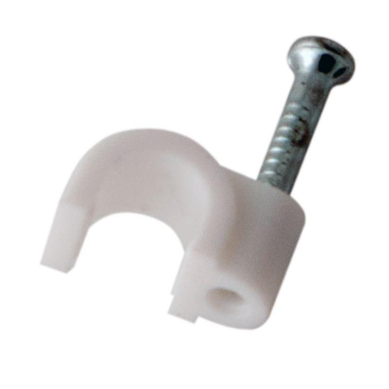картинка Скоба крепежная круглая d4мм (уп.50шт) Rexant 07-4004