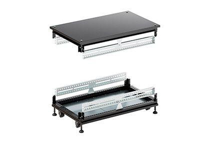 Крыша основание сплошные IT-CQE 600х600 RAL9005 DKC RBIT606S